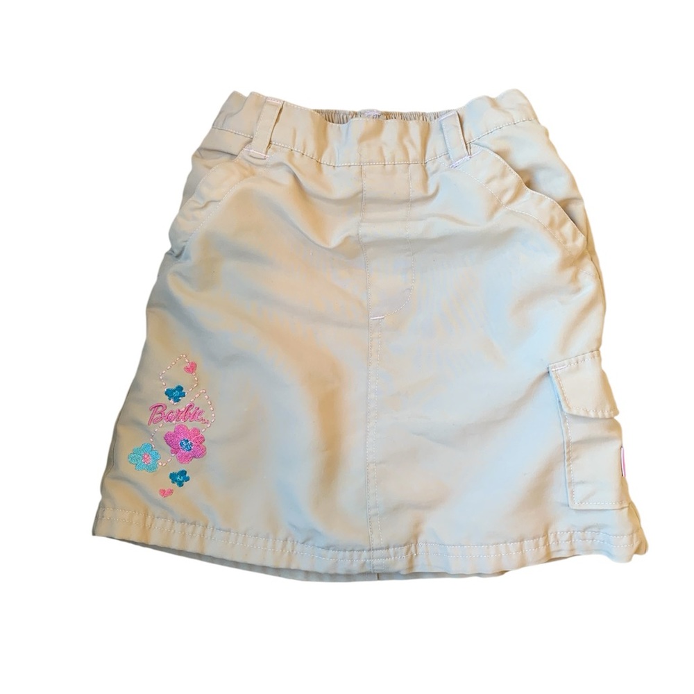 BARBIE | Barbie Tan Cargo Skirt Size 5